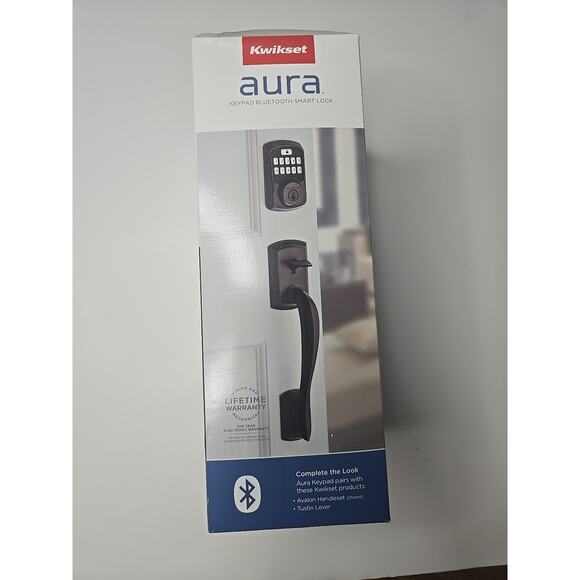 Kwikset Aura Keypad Bluetooth Smart Lock Venetian Bronze Finish NIB - Picture 4 of 4
